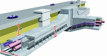 藍英裝備承攬渾南管廊工程建設項目